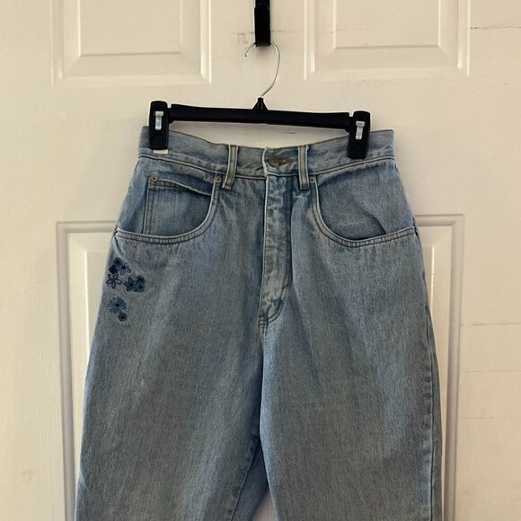Vintage Rio By Stephen Mardon Mom Hight-Waist Embroider Jeans Sz 11 - Picture 2 of 11